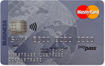 Business Card Silber