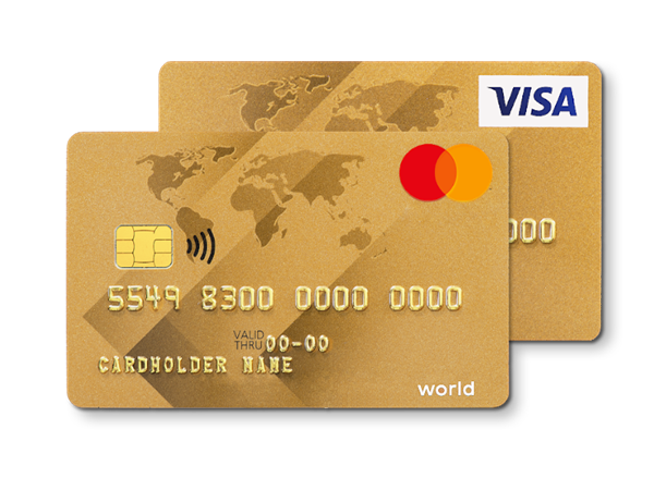 Gold International credit card in EUR/USD  Viseca Card Services