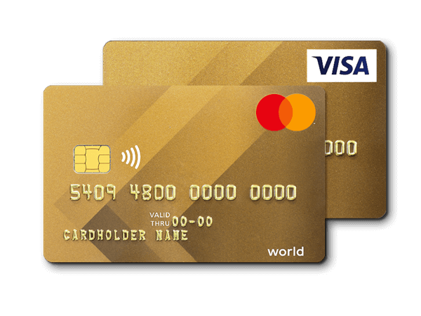 visa mastercard gold credit card viseca card services